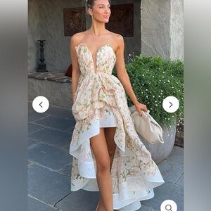 High Low Floral Dress NWT